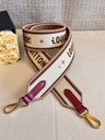 Bandouliere Gurt Twist MM bordeaux