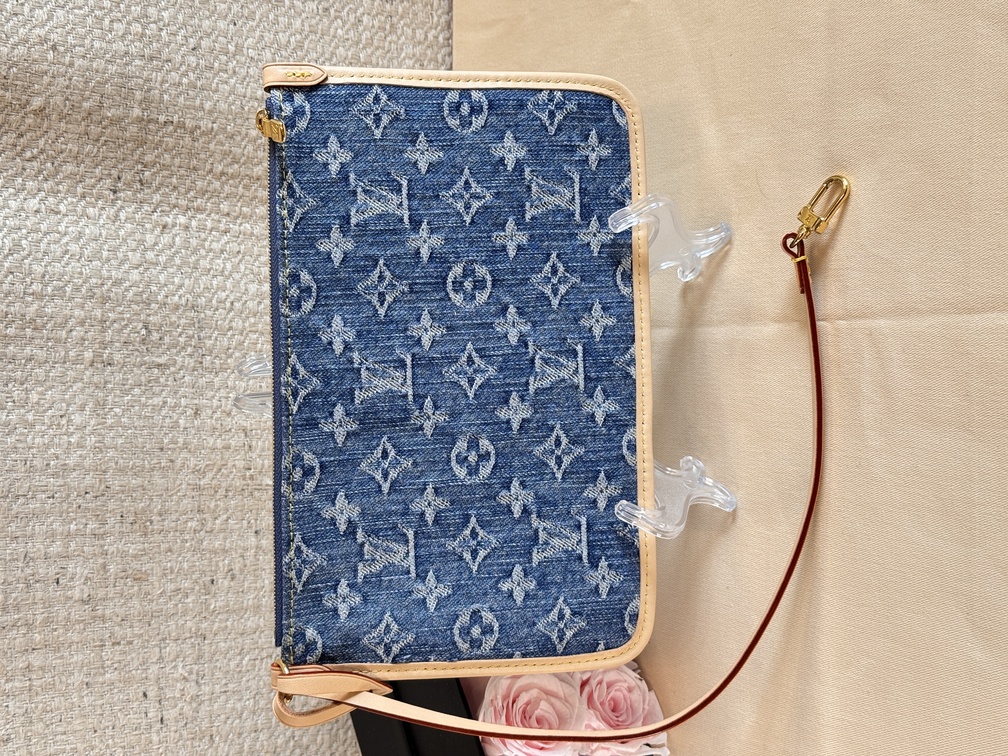 Pouch DENIM blau
