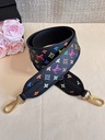 Bandouliere Gurt Multicolor schwarz