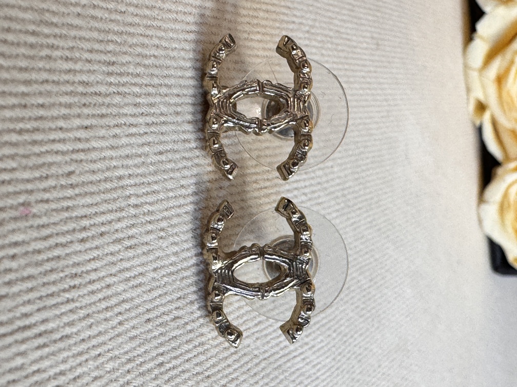 Chanel Ohrringe lightgold