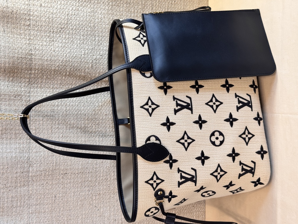 Neverfull MM Raffia