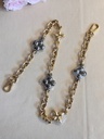 chain strap flower