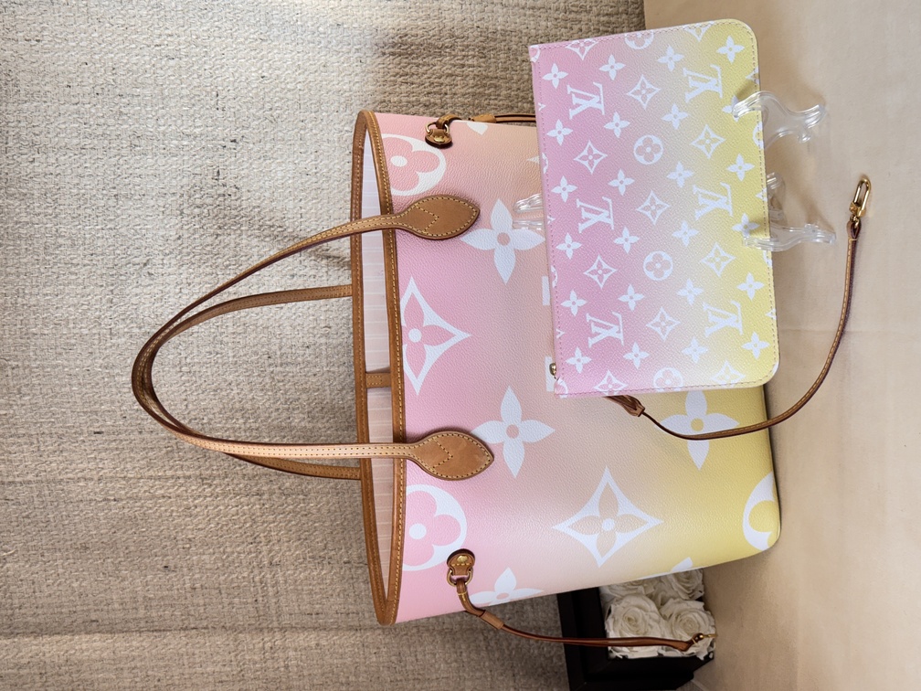 Neverfull By The Pool pink