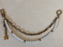Taschenschmuck Taschenkette Pearls