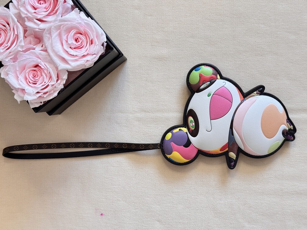 Taschenschmuck Panda Superflat