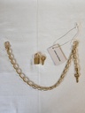 Taschenschmuck Gold