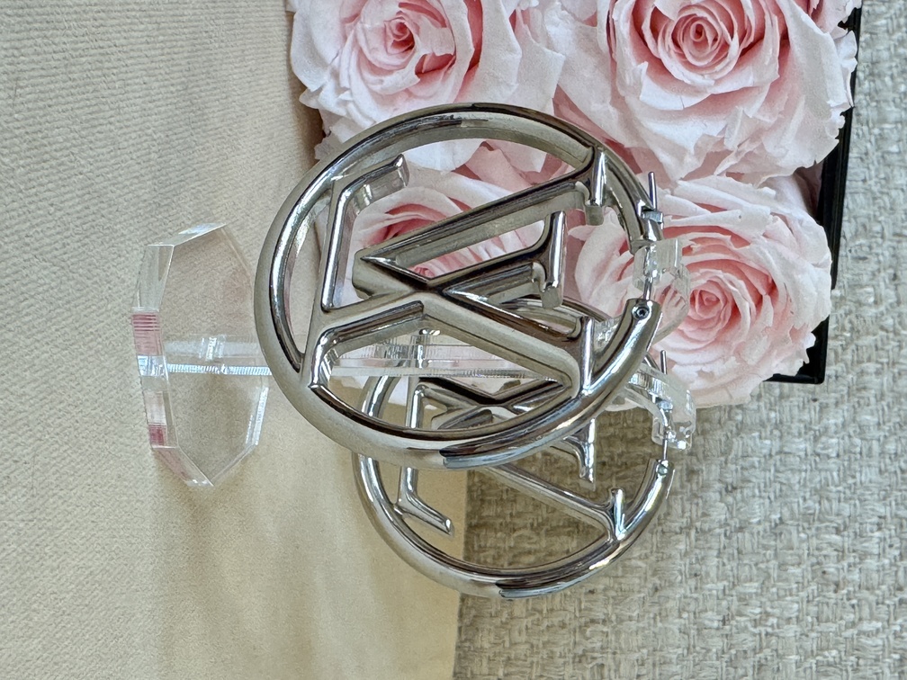 Ohrringe Louise Hoops GM silber