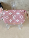 Micro Pochette DENIM rose