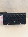 Chanel wallet large black