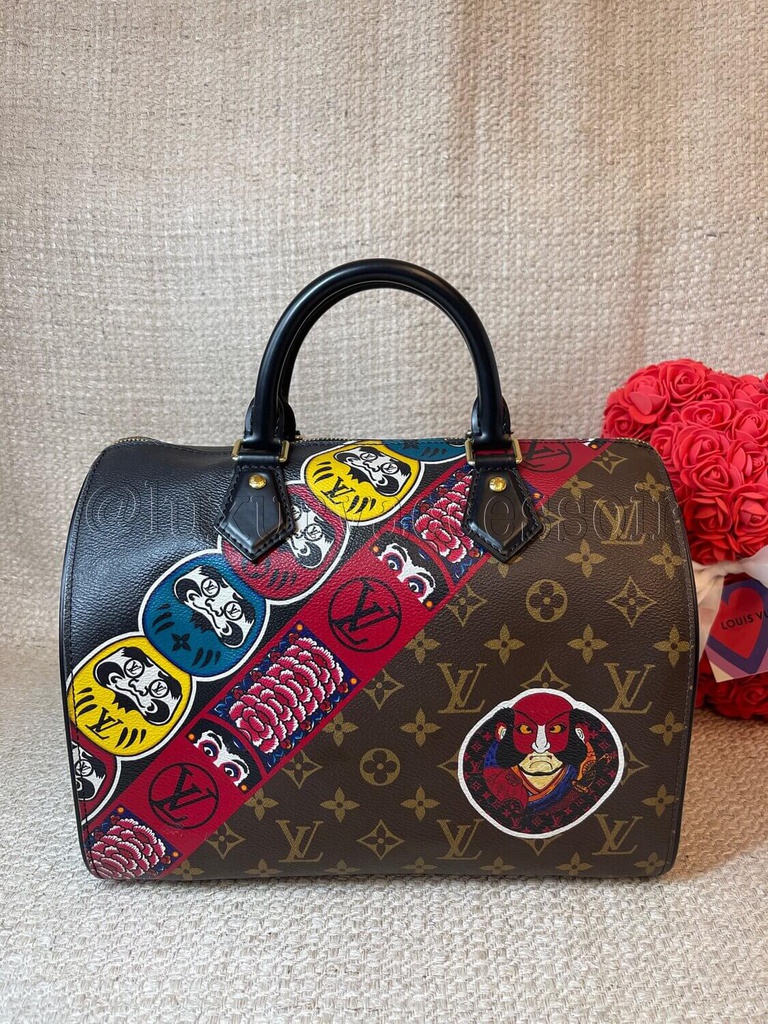 100% Original Louis Vuitton Speedy 30 Kabuki Preloved Designer