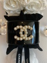 Chanel cuff link &quot;Pearl CC Logo&quot;