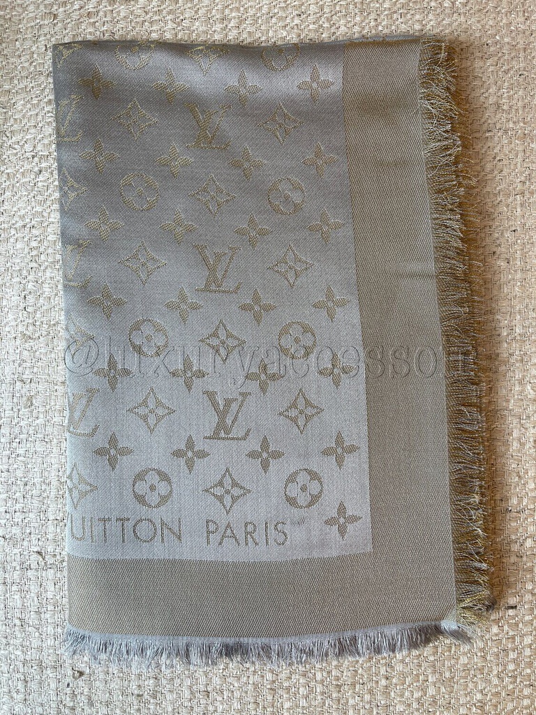100% Original Louis Vuitton Monogram Denim Tuch Secondhand