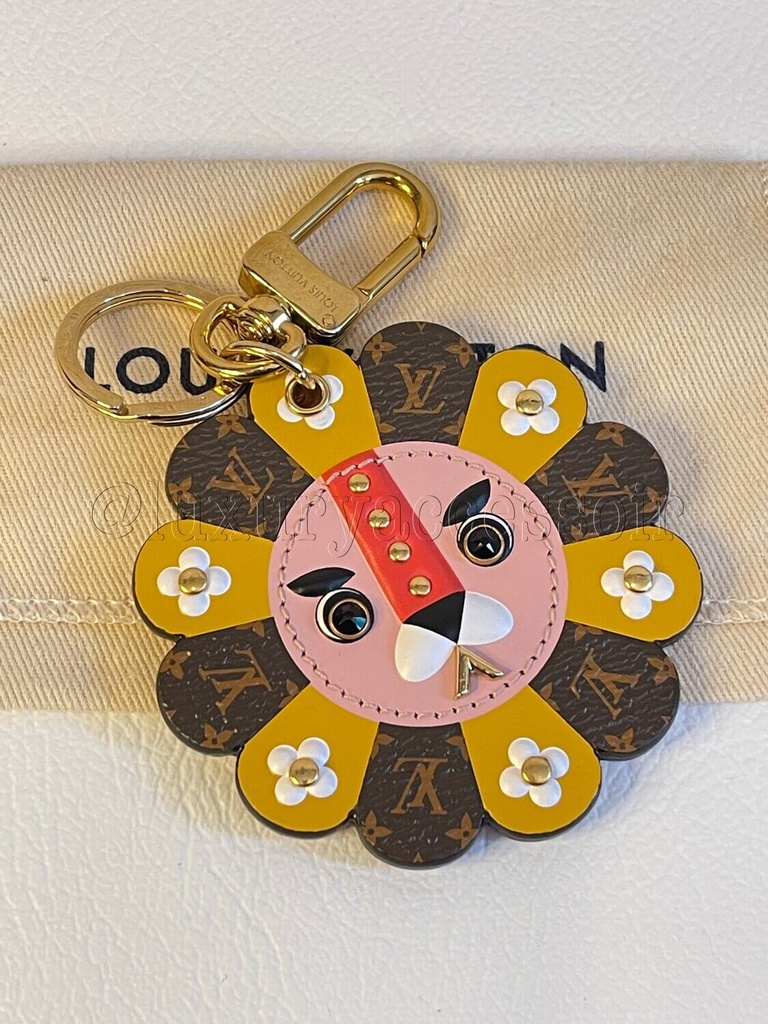 Bagcharm &quot;Fun Face Lion&quot;