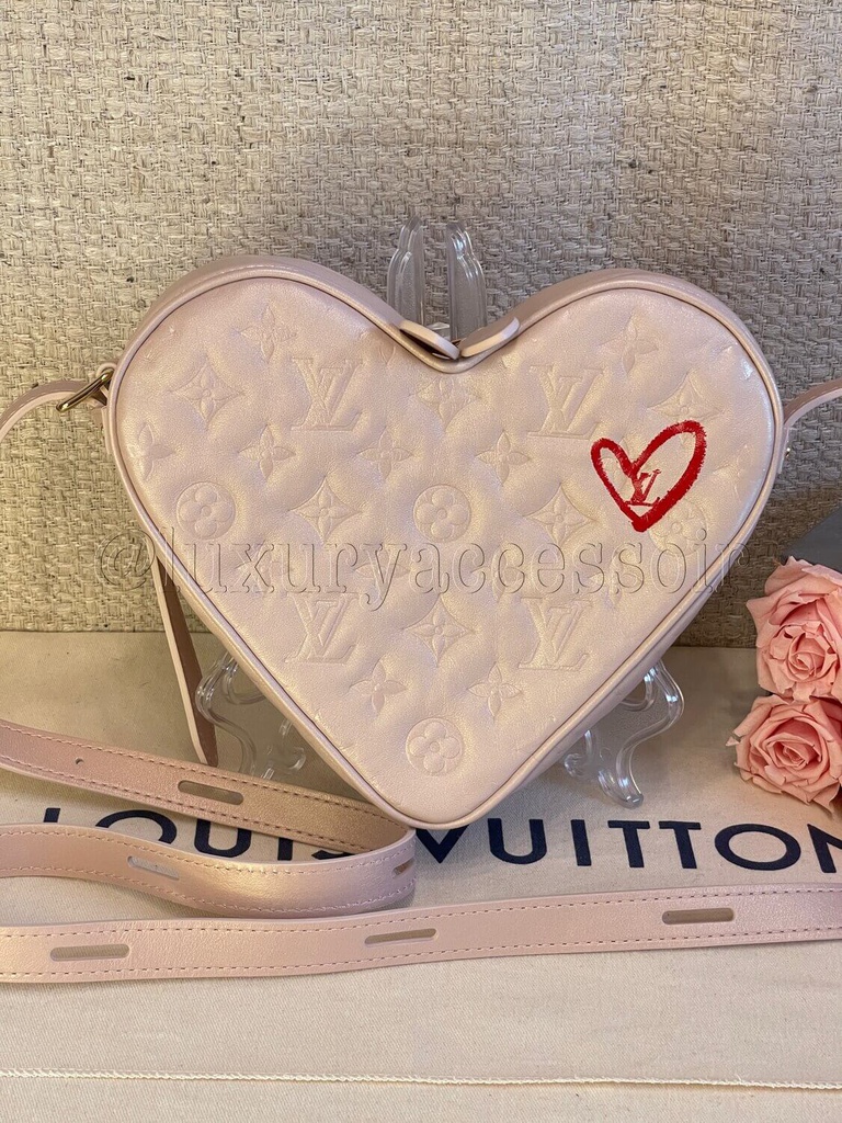 Coeur Heartbag Empreinte rose