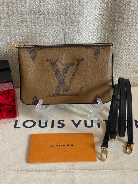 Louis Vuitton Pink Monogram Inclusion Art Deco Necklace – The Bag Broker