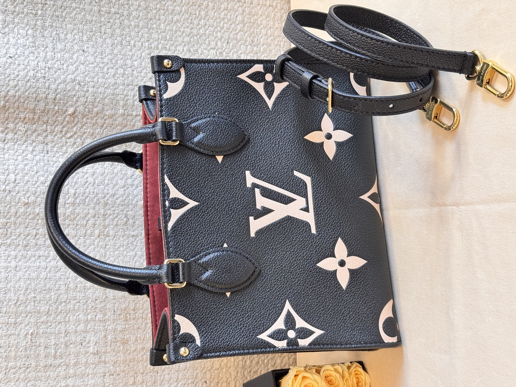 OnTheGo PM 2wayバッグ Onthego PM bicolor black | www.luxuryaccessoires.com